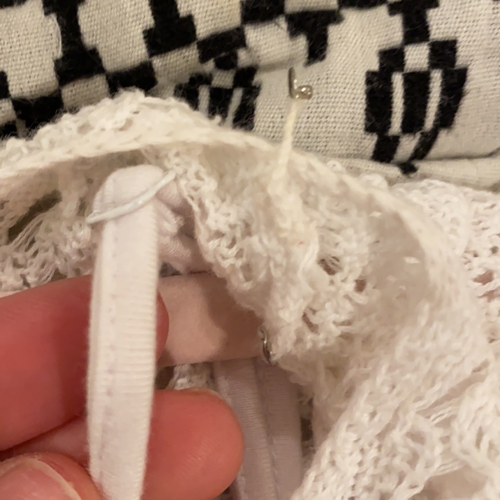 Lilly Pulitzer White Crochet Mini Summer Dress - Picture 8 of 9